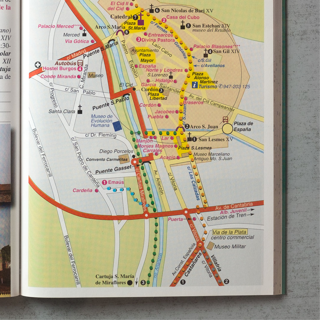 Maps Only Guide to the Camino Francés