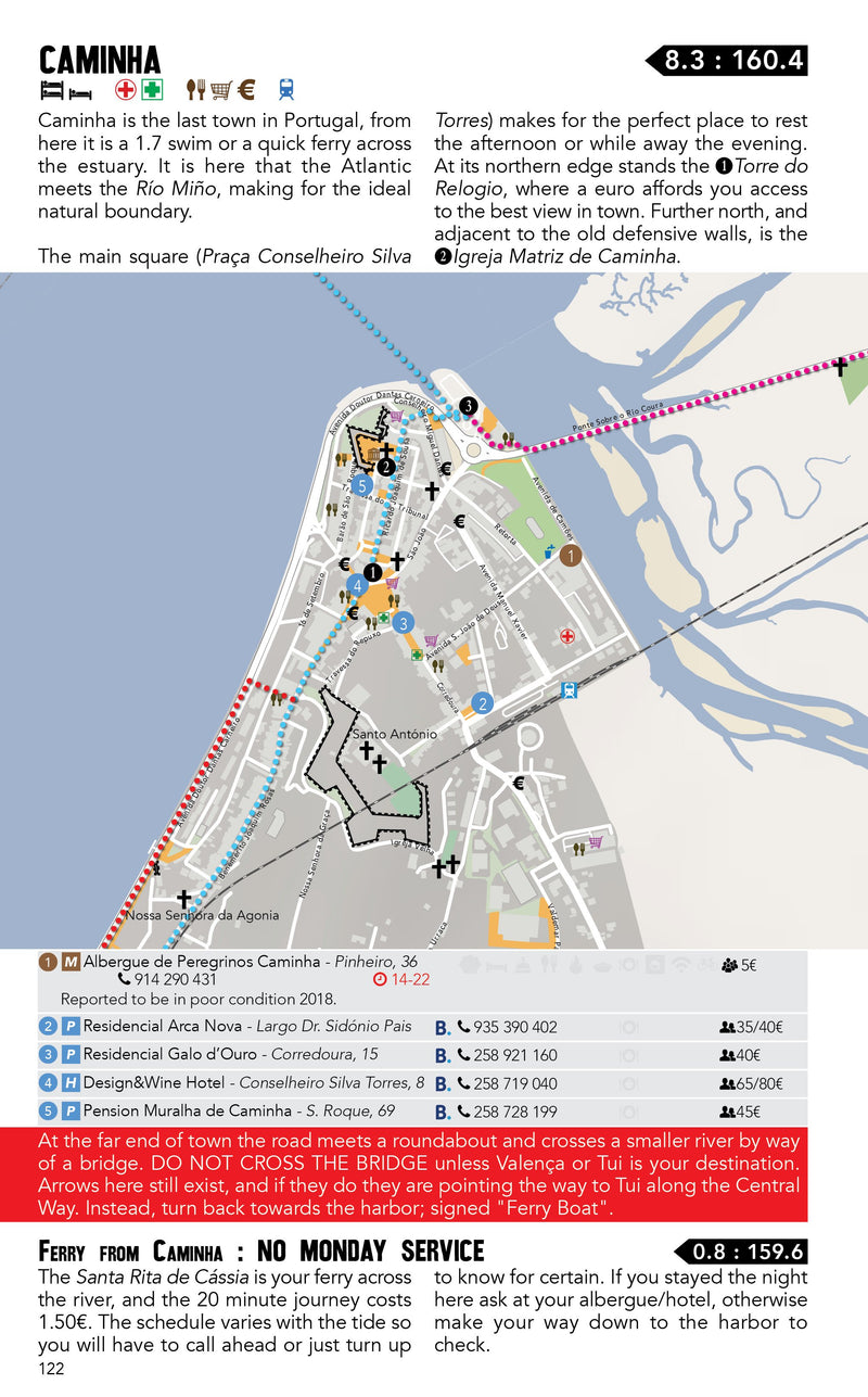 2023 edition: A Camino Portugués Guide (W/FREE Passport)