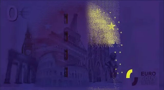 0 Euro Camino Banknote