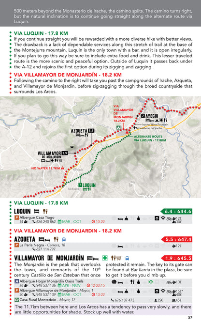 A Camino Francés Guide (W/FREE Passport)