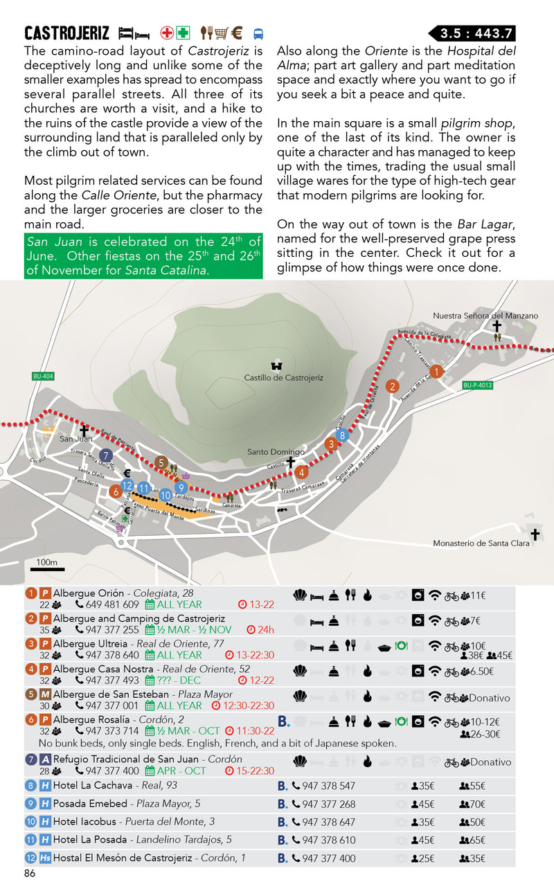 2023 edition: A Camino Francés Guide (W/FREE Passport)
