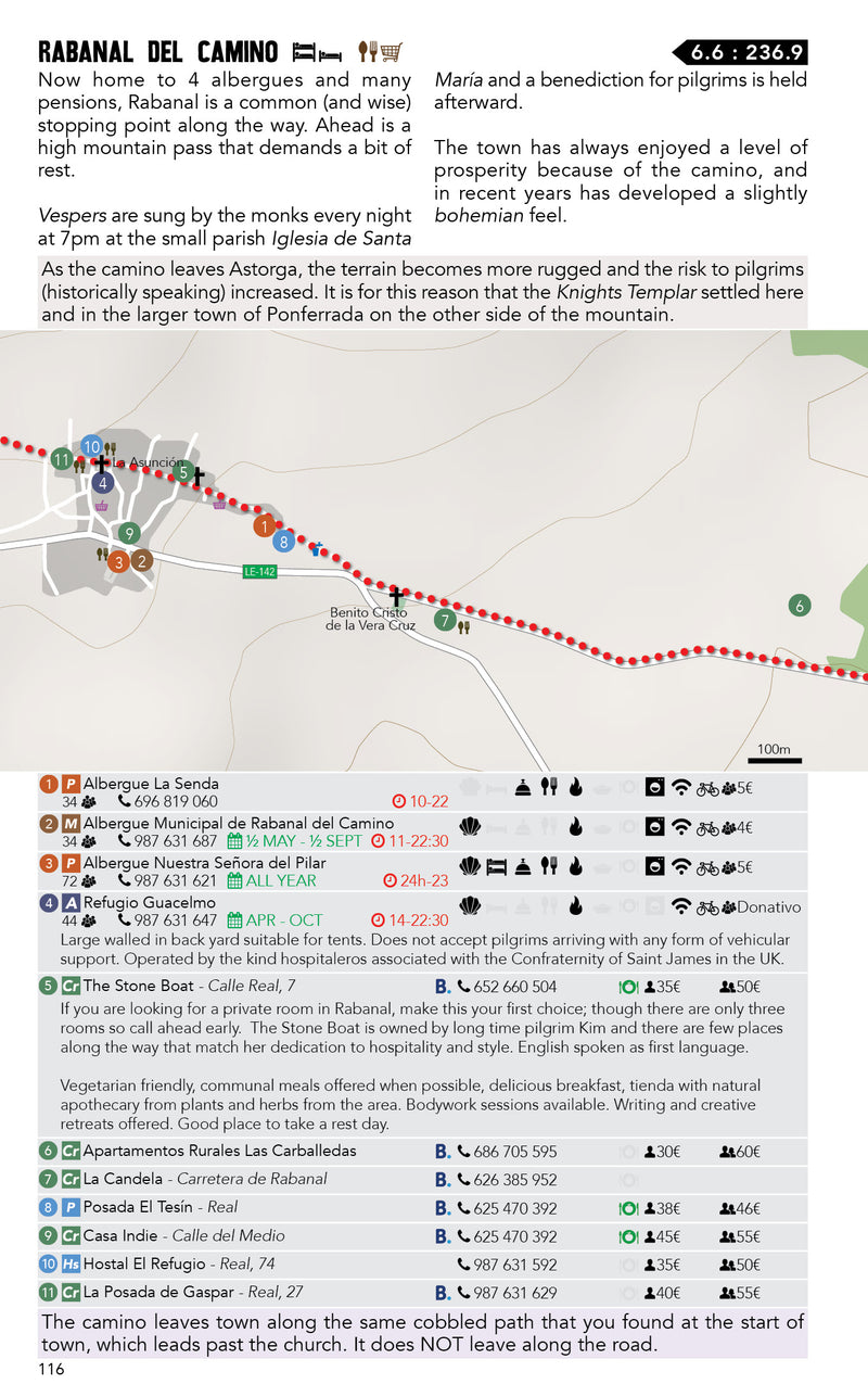 2023 edition: A Camino Francés Guide (W/FREE Passport)