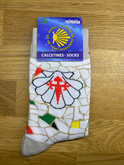 Camino Sock (white shell on white)