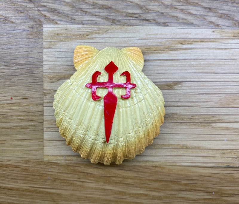 Scallop shell (Fridge magnet)