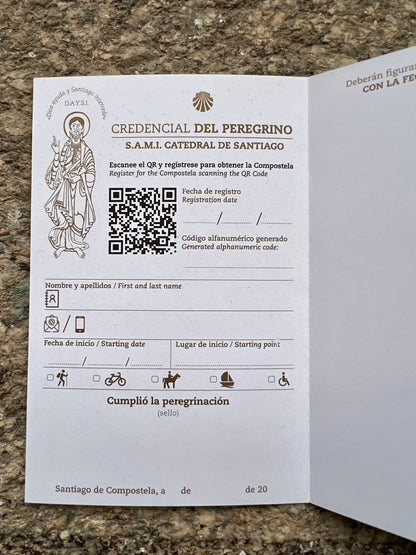 Official Camino Passport (Credential)