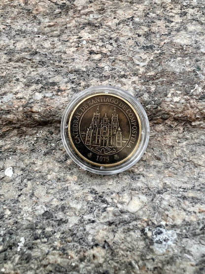 Camino Coin/Medal (Dark shell & Cathedral)