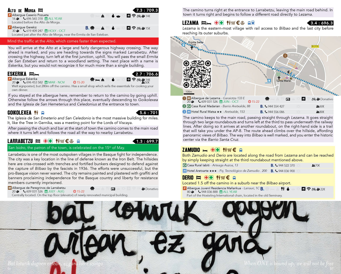 A Camino del Norte Guide from Irun to Santiago (W/FREE Passport)