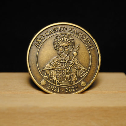 Camino Coin/Medal (Dark shell & Saint)
