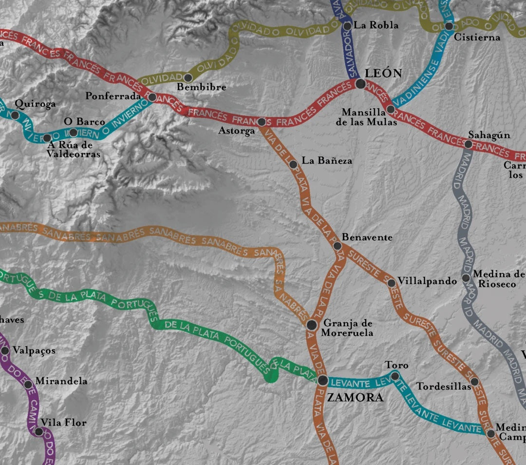 The Big Map (3D-like, not actual 3D)