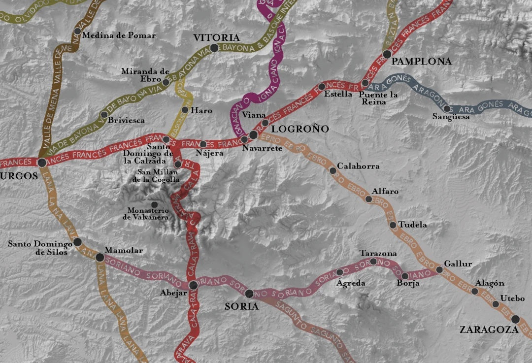 The Big Map (3D-like, not actual 3D)