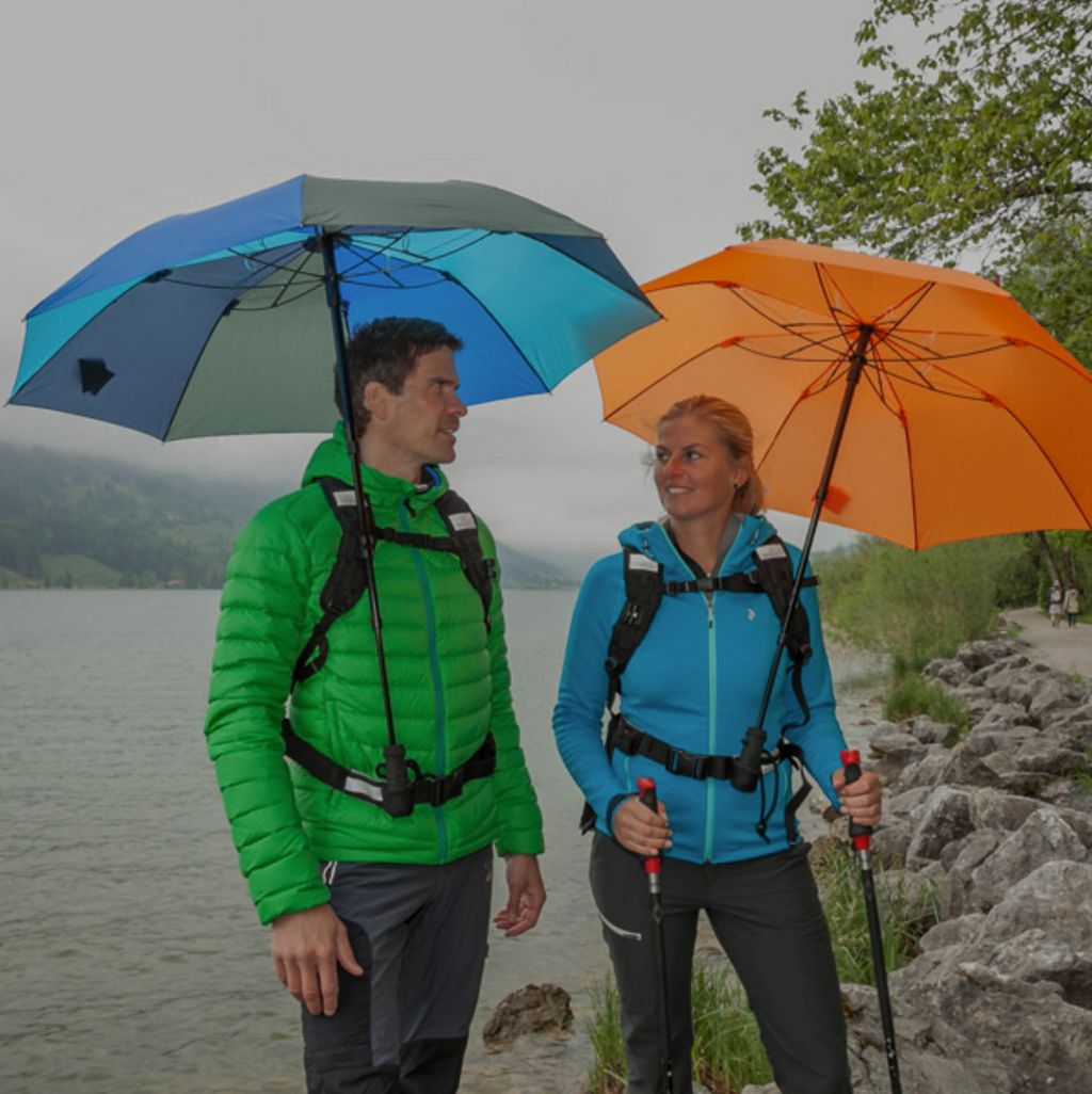 How to Attach a Trekking Umbrella to a Backpack 