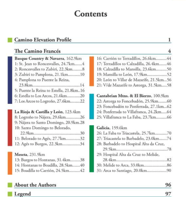 Camino de Santiago Maps (2019 edition, written for 2022), Camino Francés: St. Jean - Santiago (Village to Village Map Guide)(W/FREE Passport)