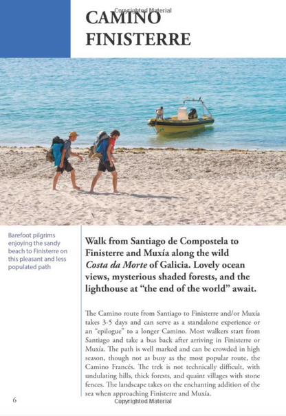 Camino Finisterre, Santiago de Compostela - Finisterre - Muxía (W/FREE Passport)