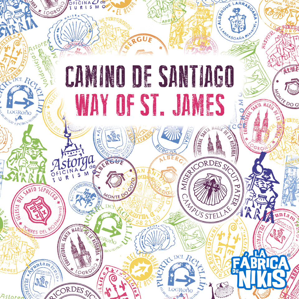 Camino de Santiago notebook (Stamps)