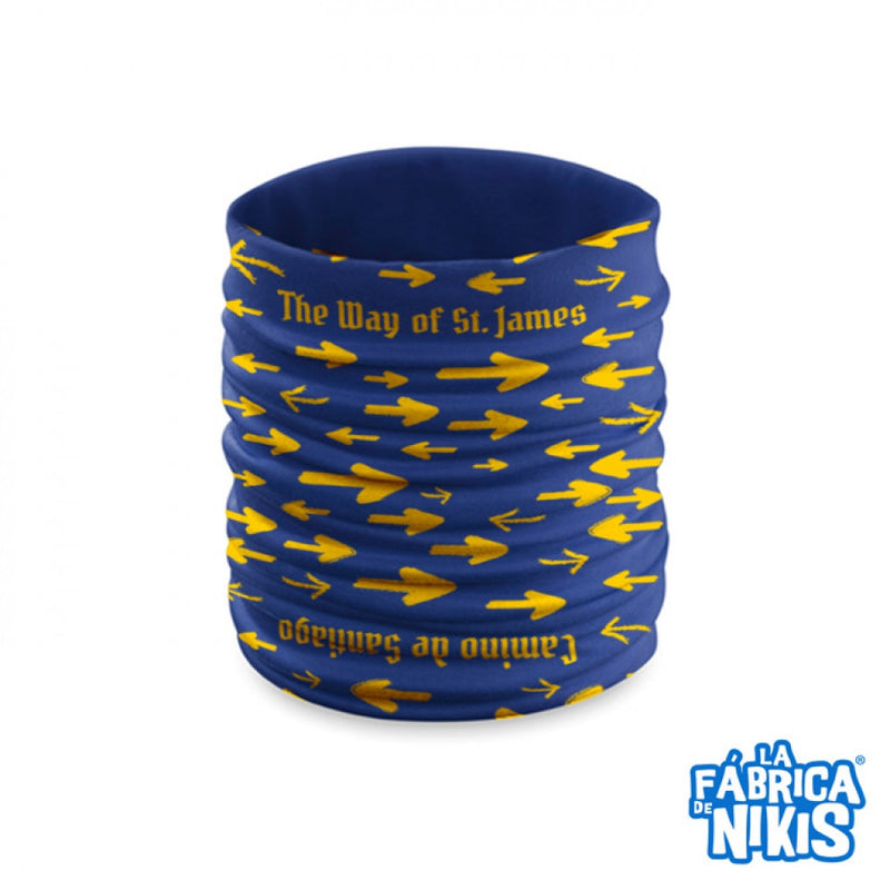 Camino de Santiago Neck Warmer (Arrows)