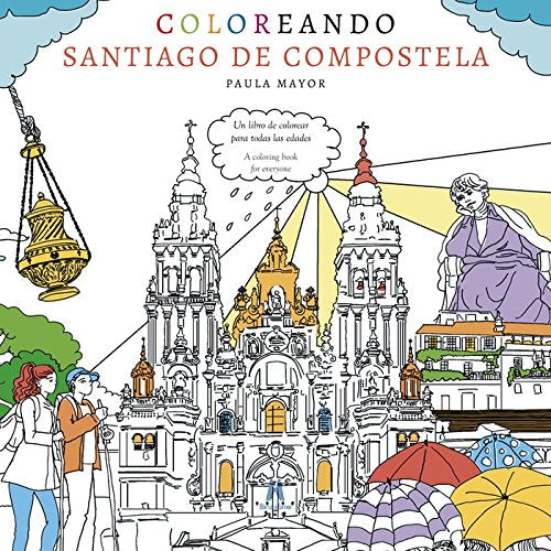 Santiago de Compostela Colouring book