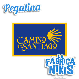 Camino de Santiago Sticker (Horizontal)